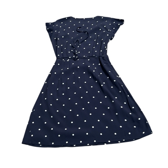 RAILS Brenna navy polka dot wrap mini dress - Picture 5 of 6
